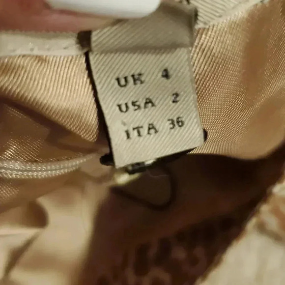 Burberry London Animal Print Knee-Length Dress - Picture 7 of 7